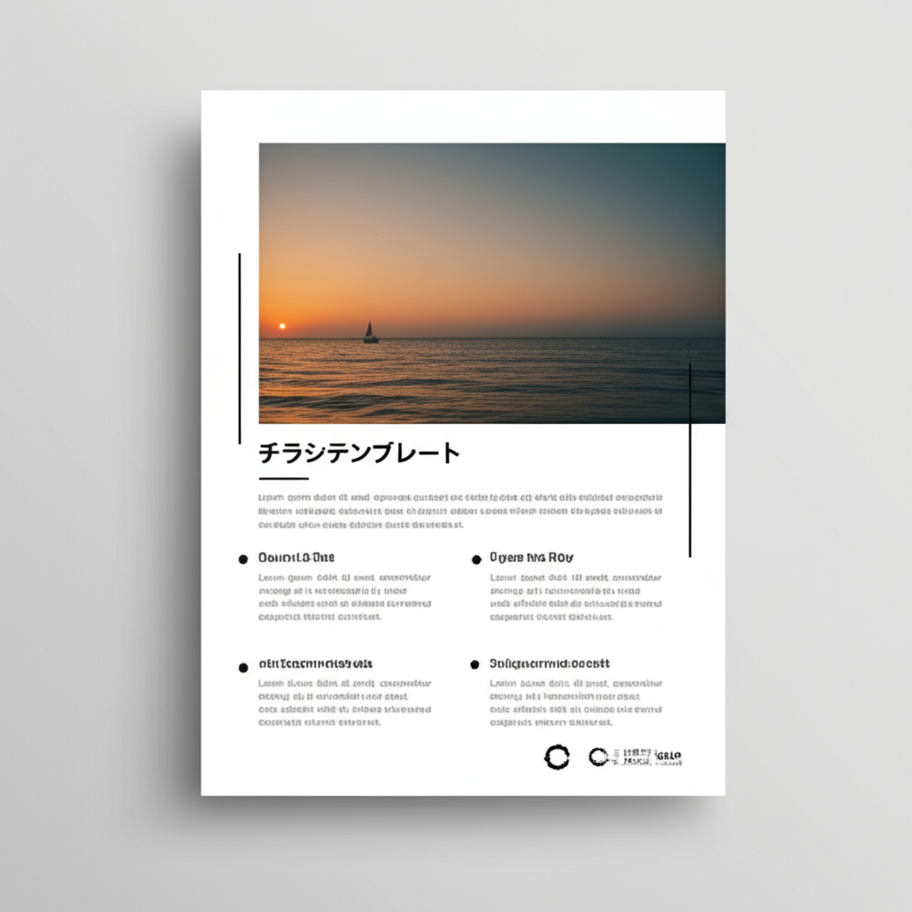 デザイン初心者でも安心！無料チラシテンプレートの使い方