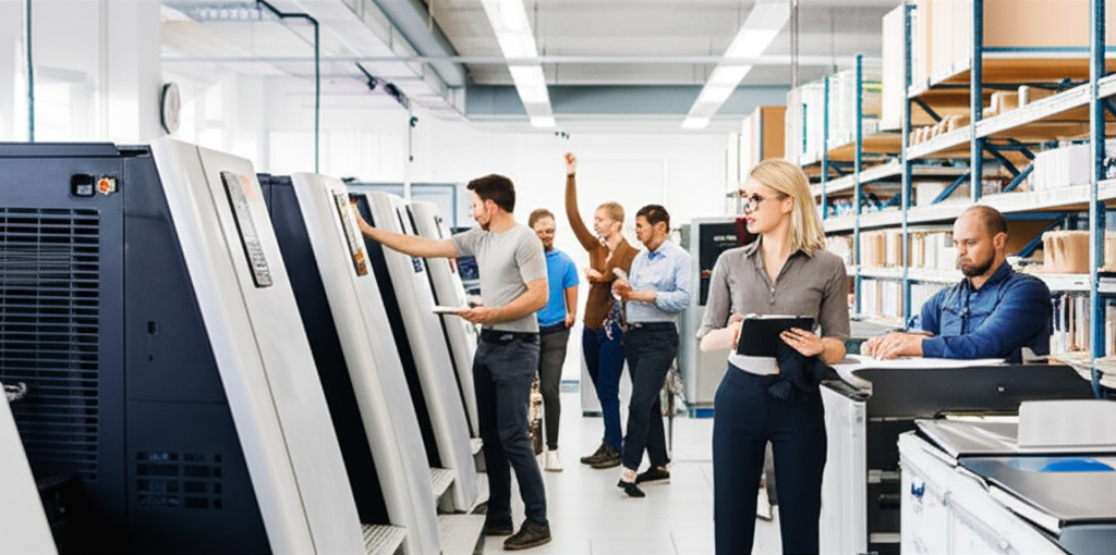 印刷会社のプロフェッショナルチーム